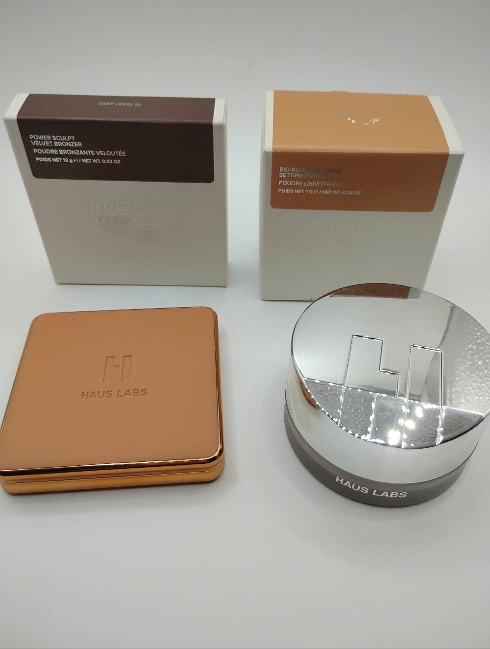 Haus Labs By Lady Gaga Velvet Bronzer & Haus Labs Loose Setting Powder Bundle - Picture 5 of 6